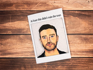 Boy Band Get Well Soon Card