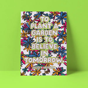 To Plant a Garden Card