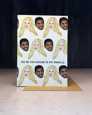 Kaysar and Janelle Card - Two Options!