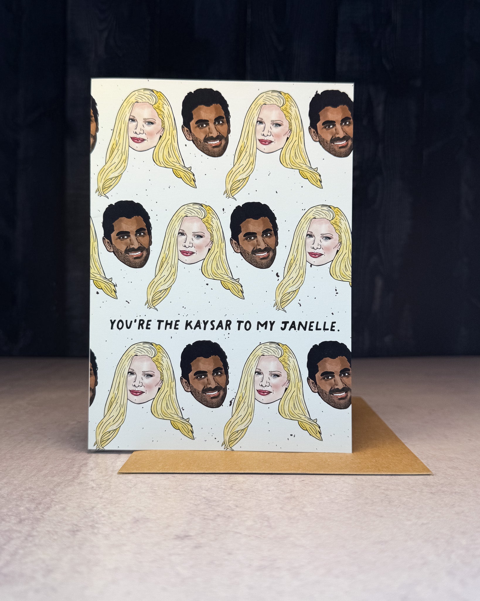 Kaysar and Janelle Card - Two Options!