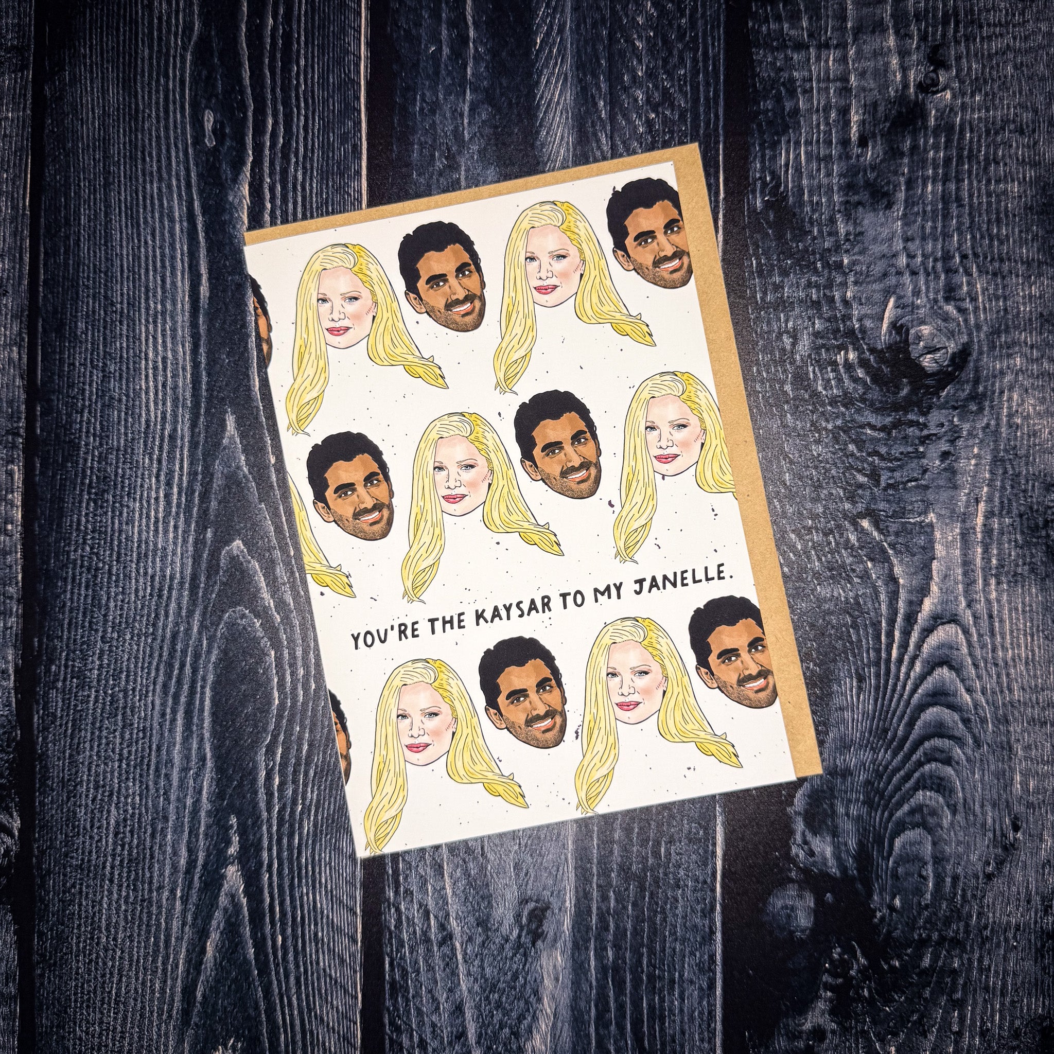 Kaysar and Janelle Card - Two Options!