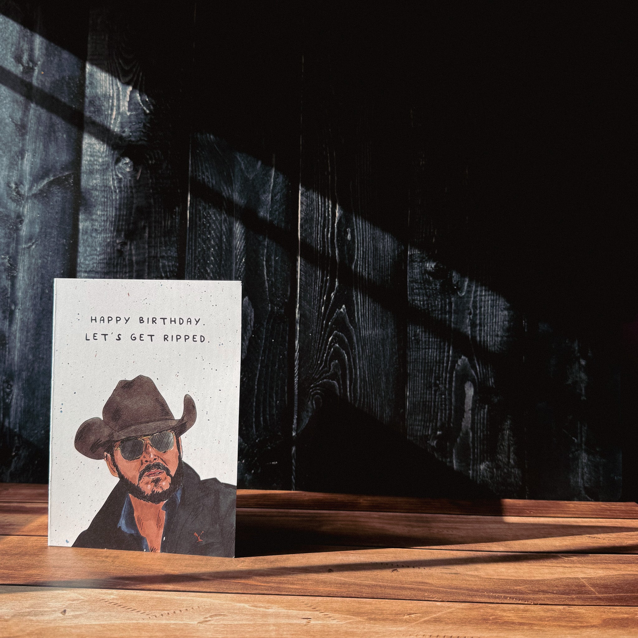 Let's Get Ripped Birthday Card