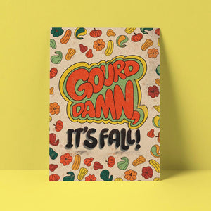 Gourd Damn, It's Fall Card