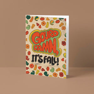 Gourd Damn, It's Fall Card