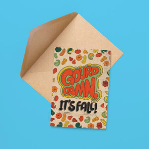 Gourd Damn, It's Fall Card