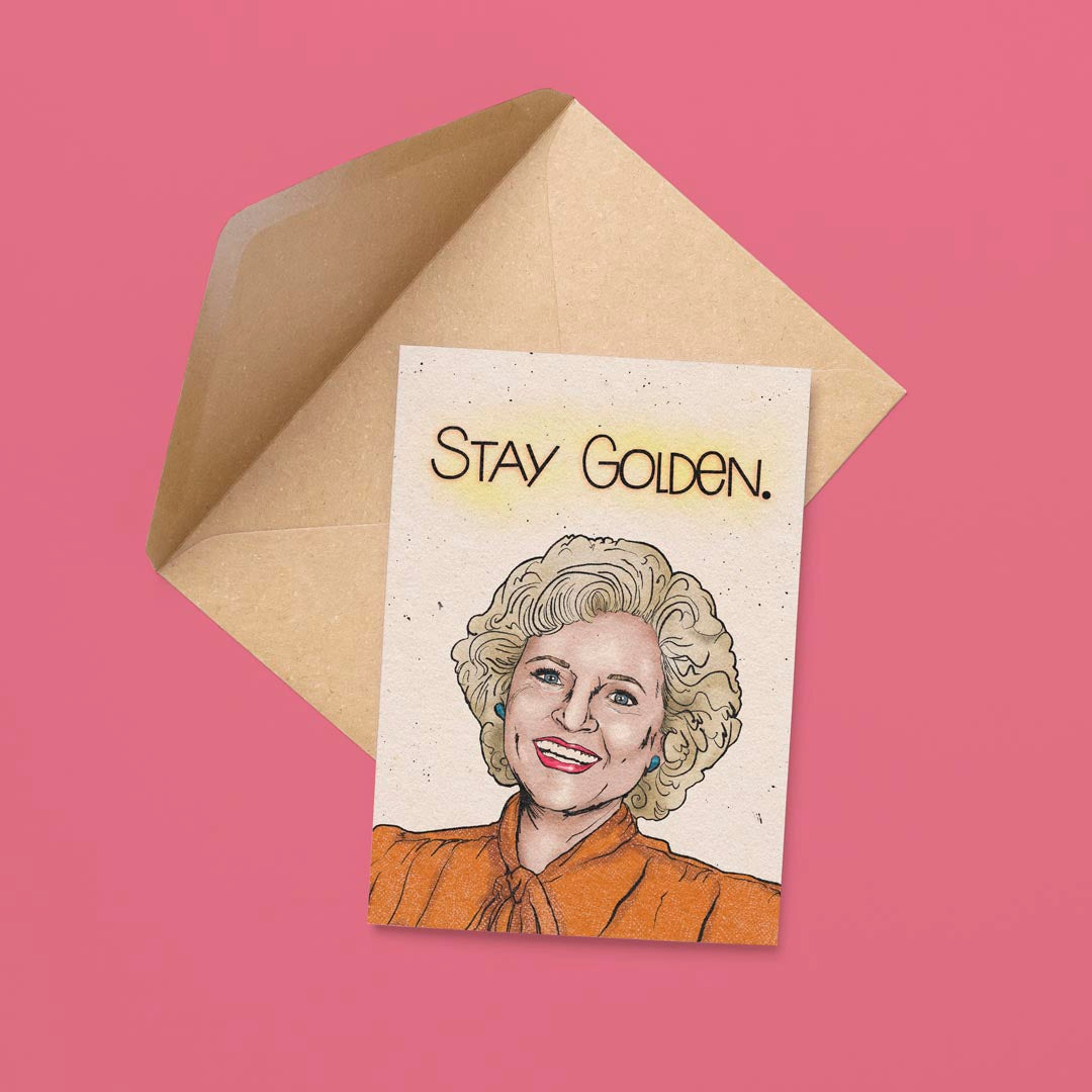 Stay Golden Card