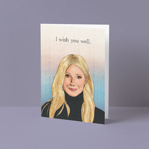I Wish You Well Card
