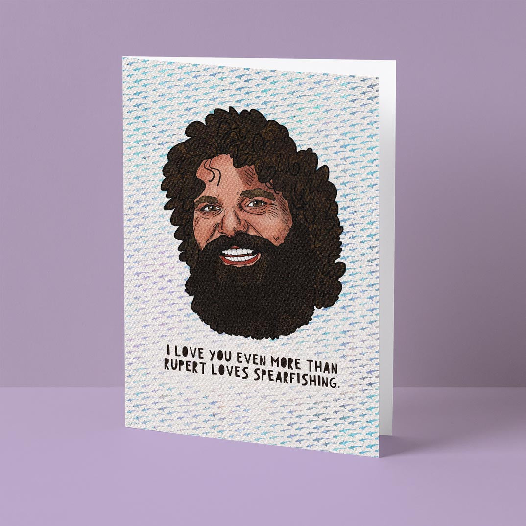 More Than Spearfishing Card