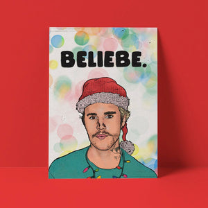 Belieber Christmas Card