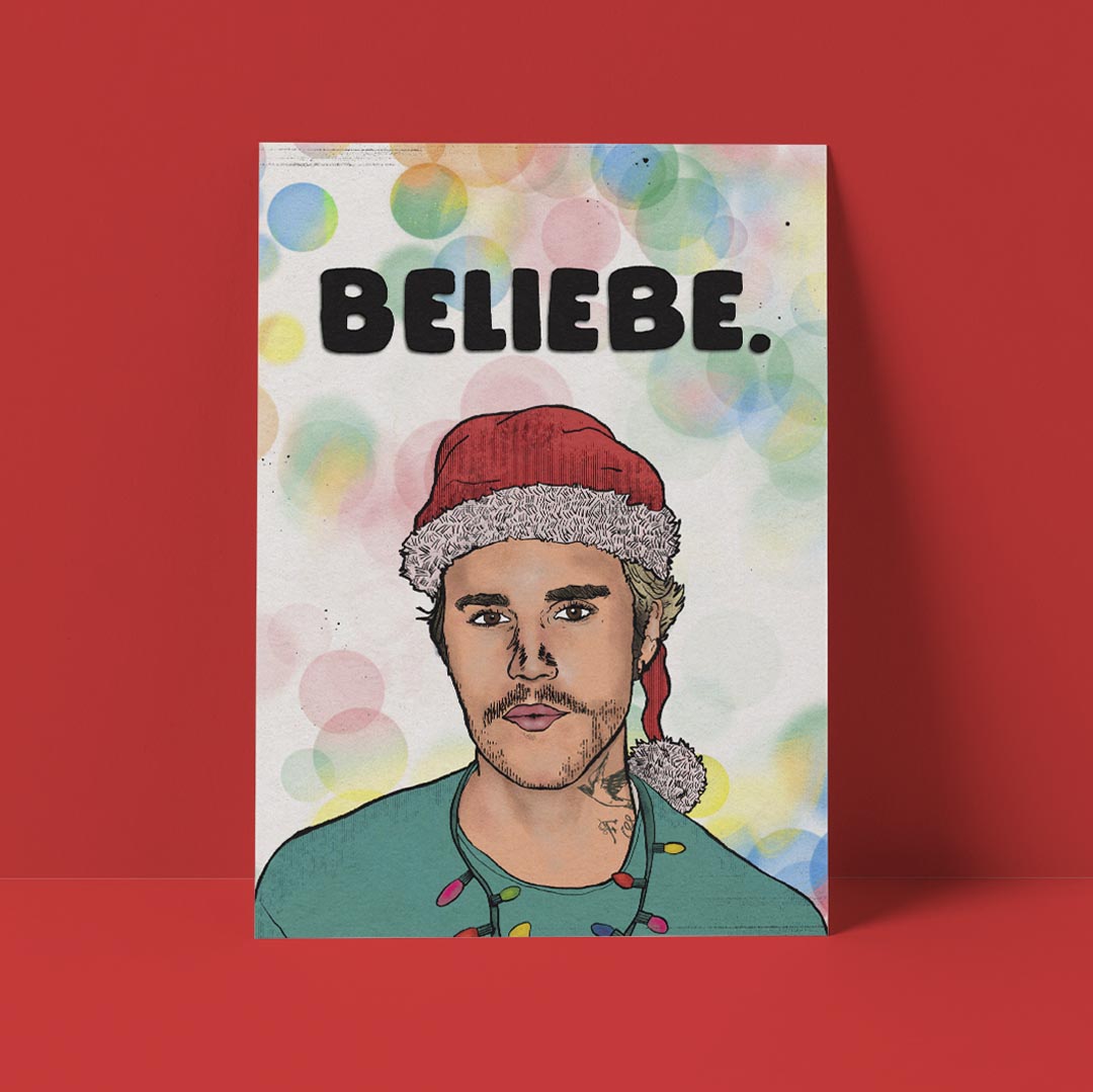 Belieber Christmas Card
