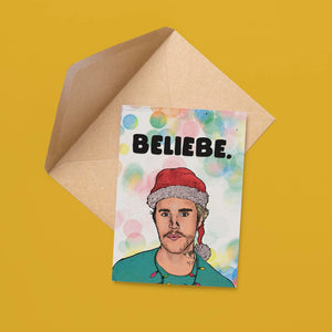 Belieber Christmas Card