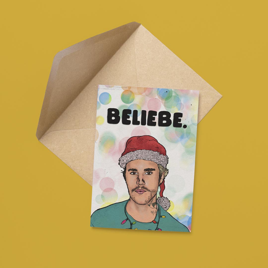 Belieber Christmas Card