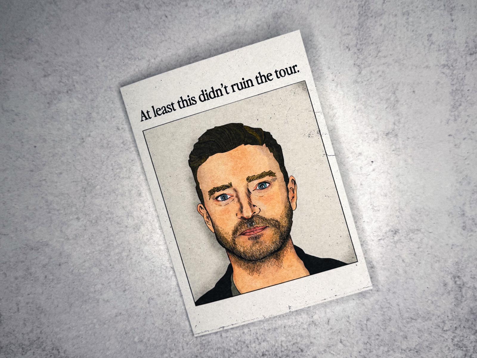 Boy Band Get Well Soon Card