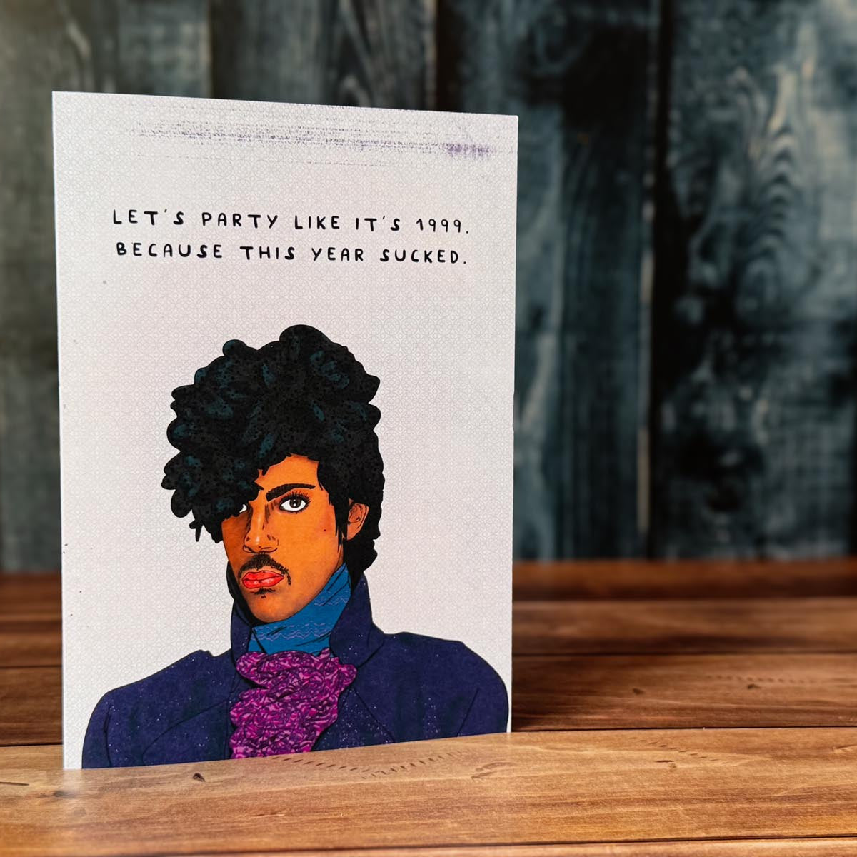 Prince Happy New Year Card