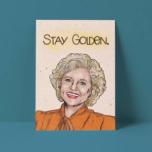 Stay Golden Card
