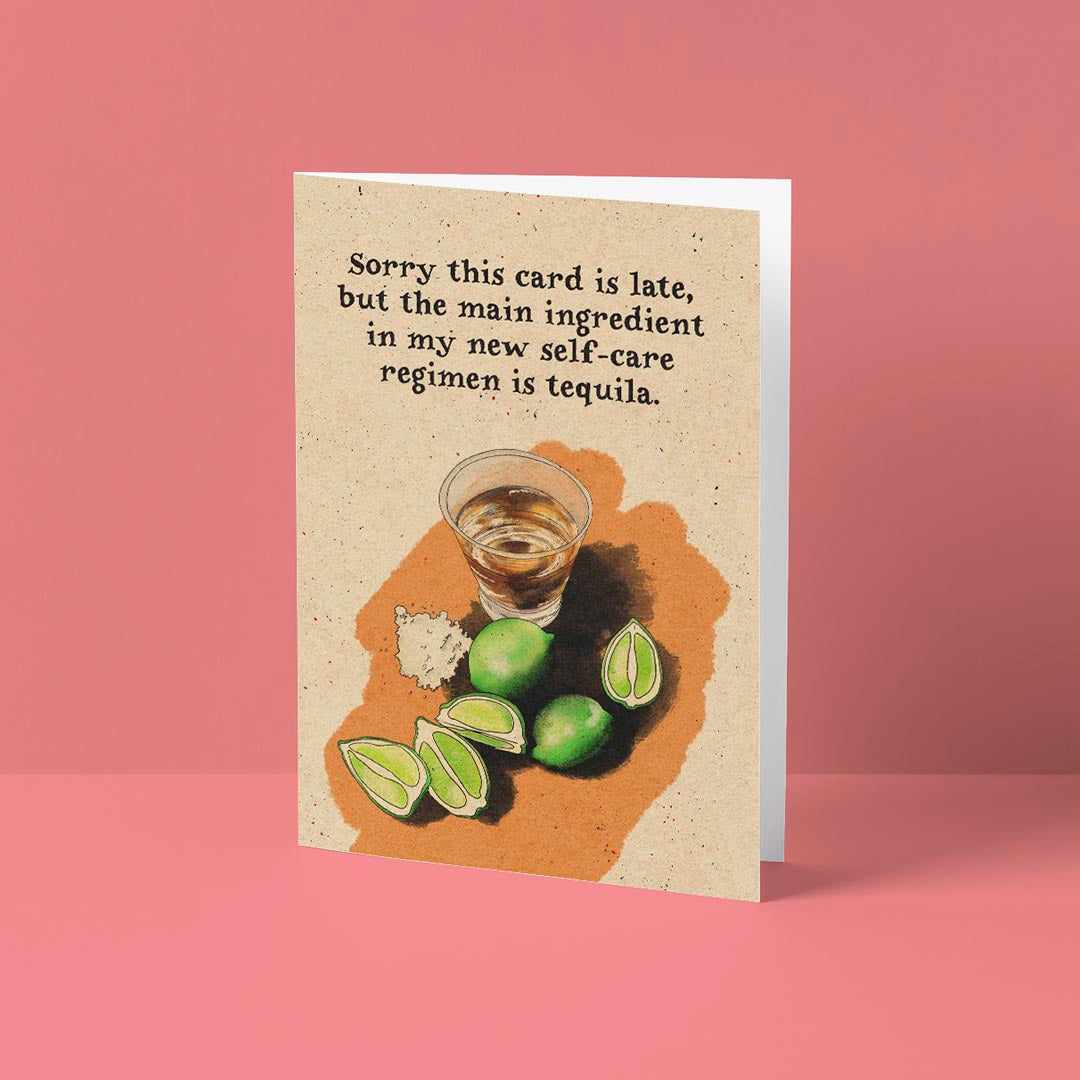 Self-Care Tequila Card