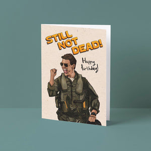 Maverick Birthday Card