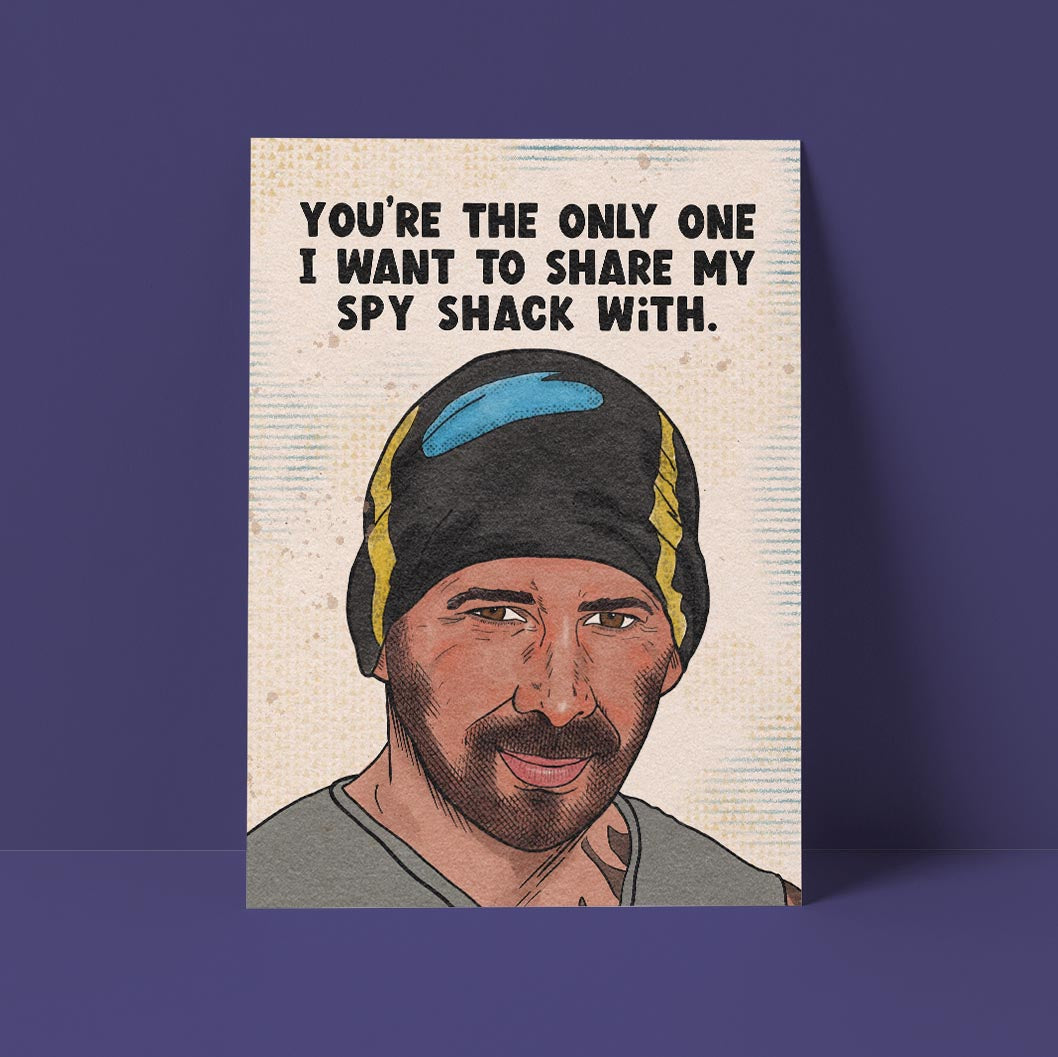 Spy Shack Card