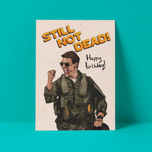Maverick Birthday Card