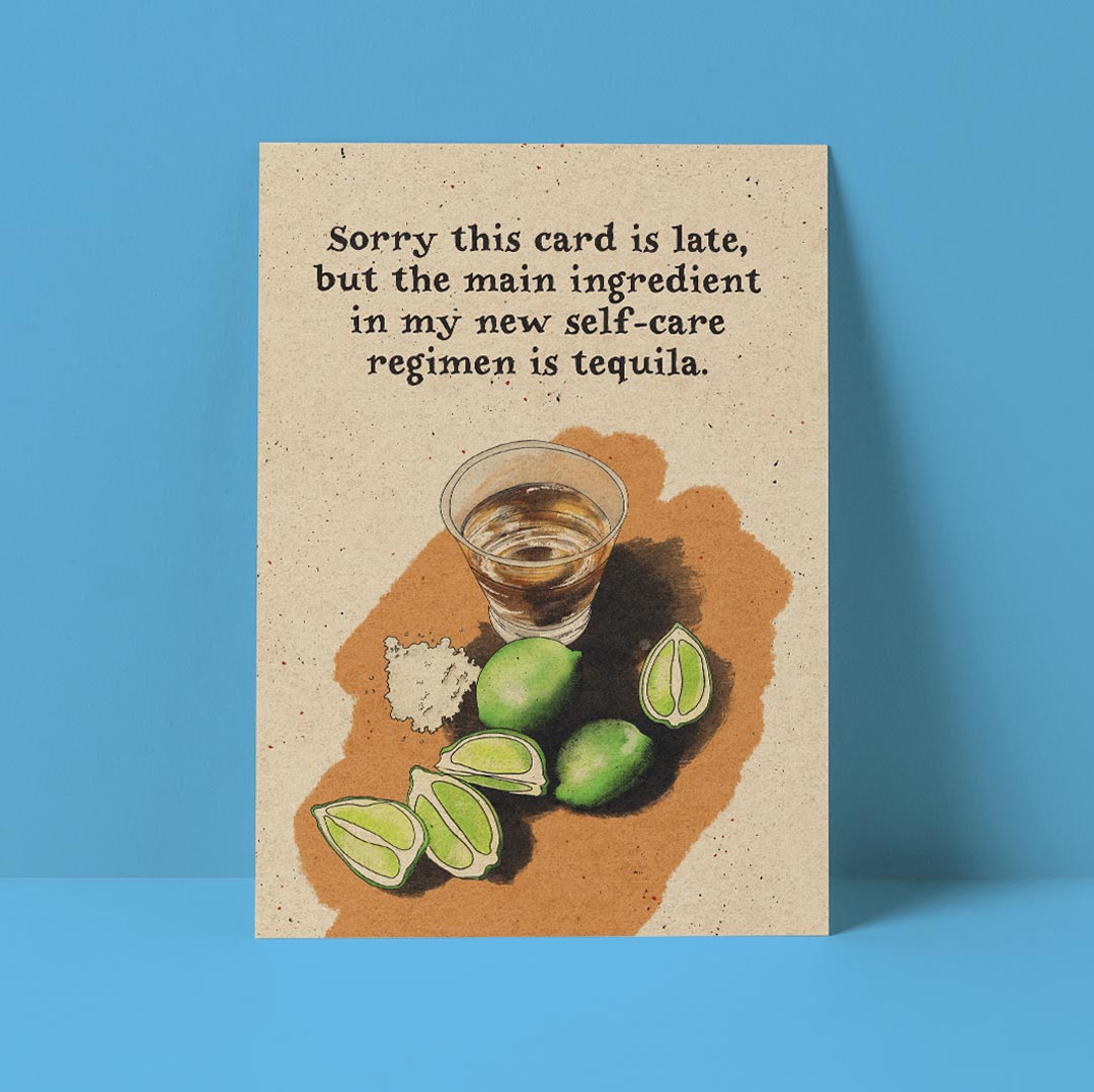 Self-Care Tequila Card