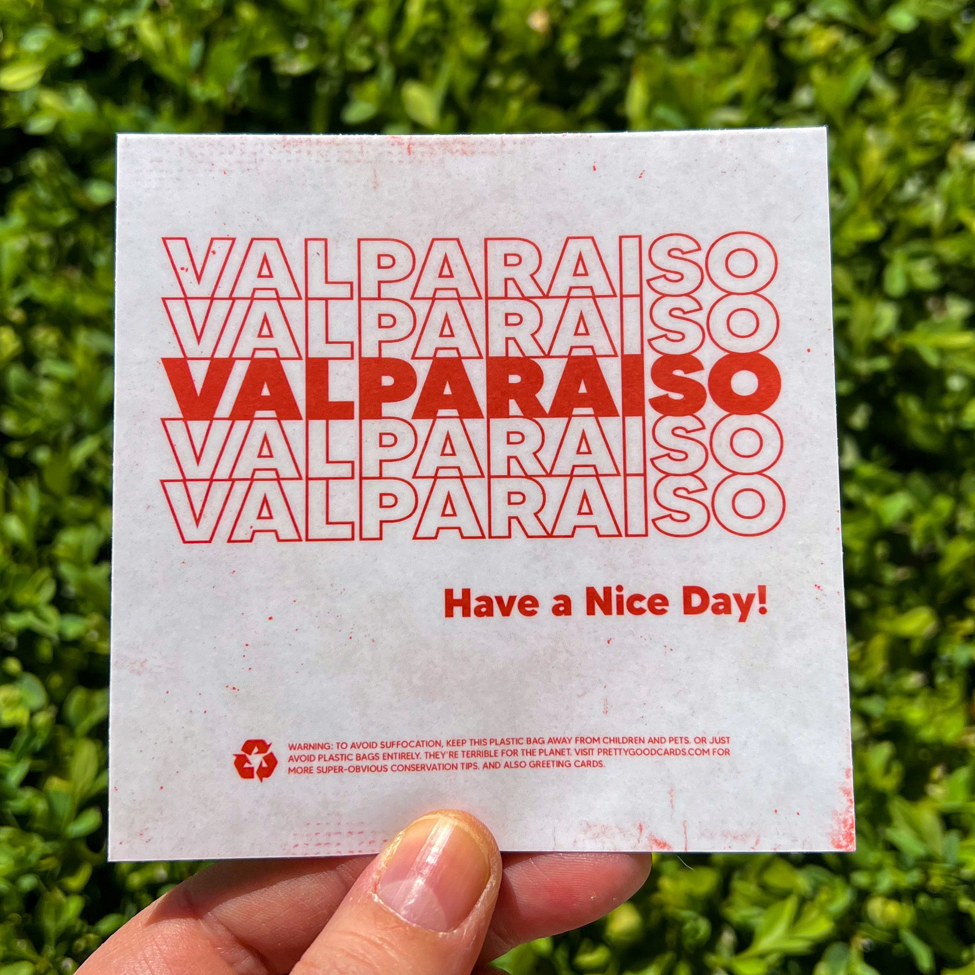 Valparaiso Sticker