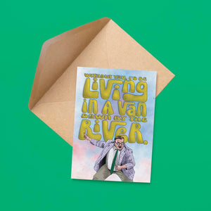 Van Down by the River Card