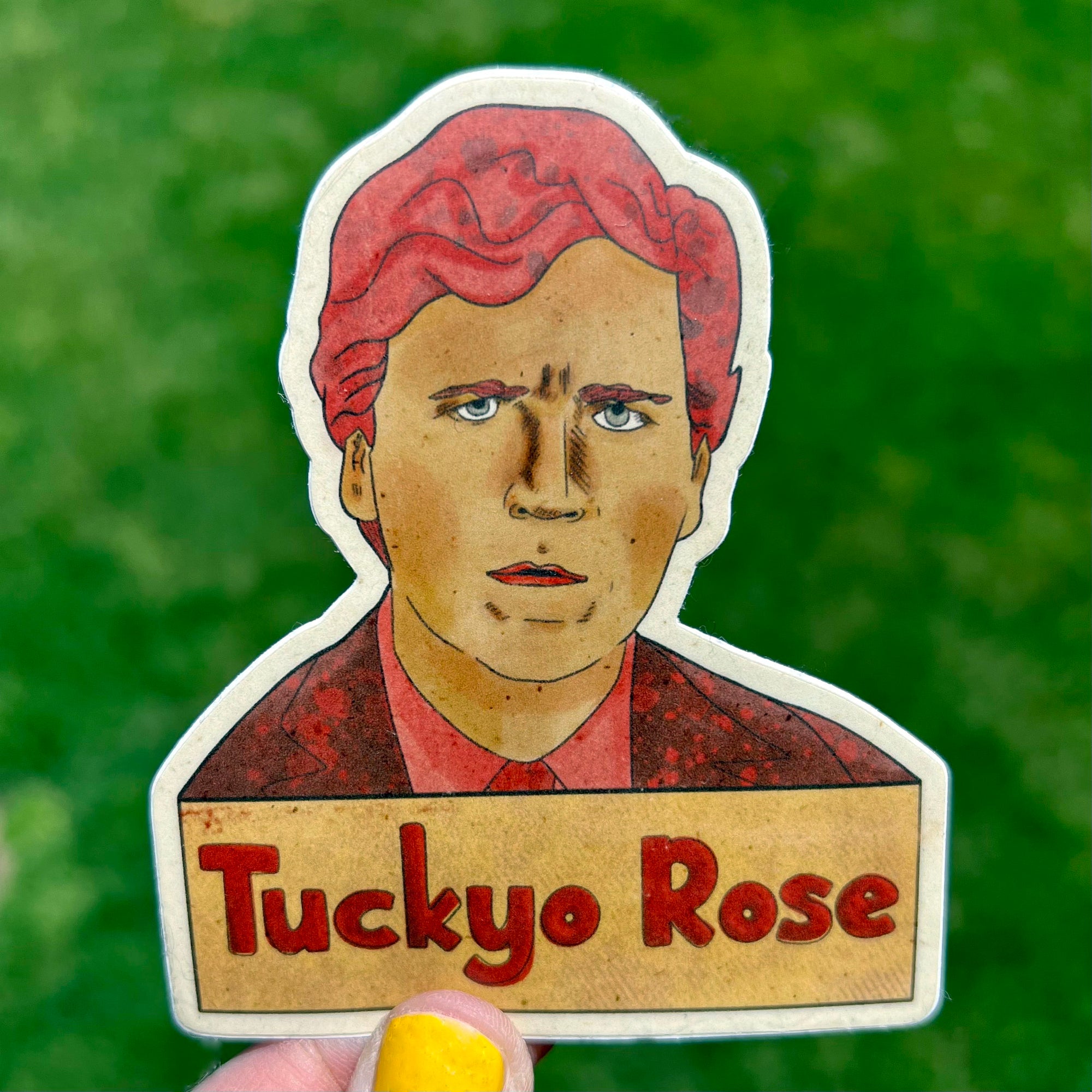Tuckyo Rose Sticker