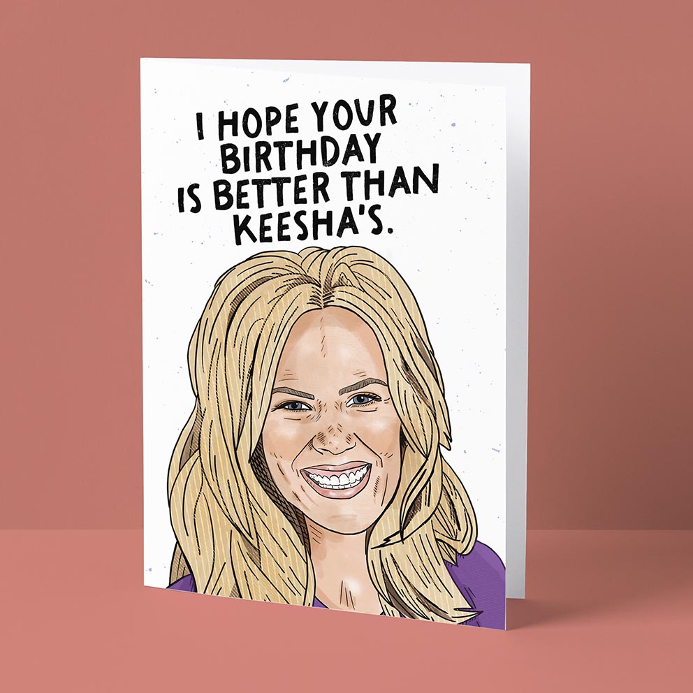 Keesha’s Birthday Card