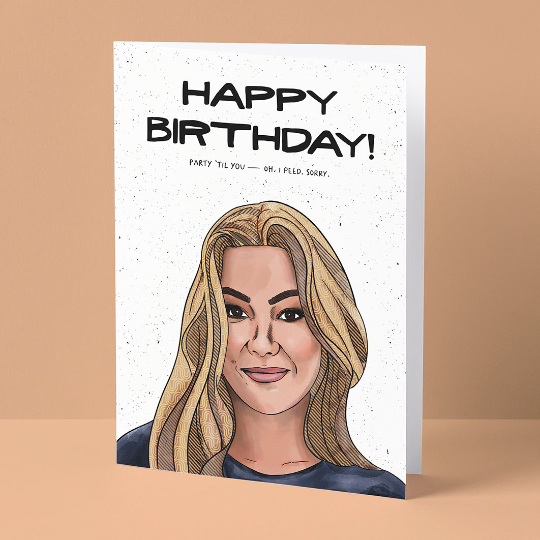 Tori Birthday Card