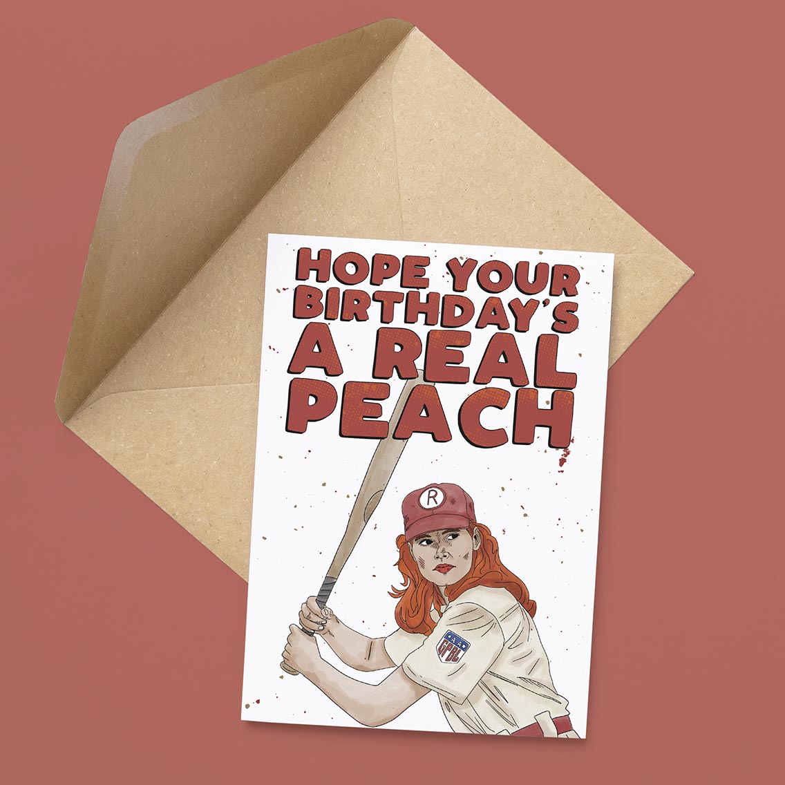 Hope Your Birthday's a Real Peach Card