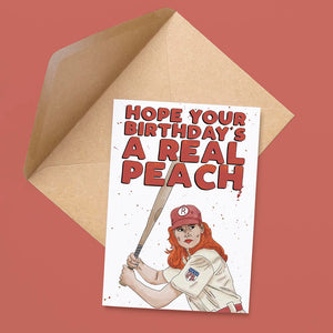 Hope Your Birthday's a Real Peach Card