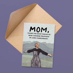 Sound of Music Mother's Day Card