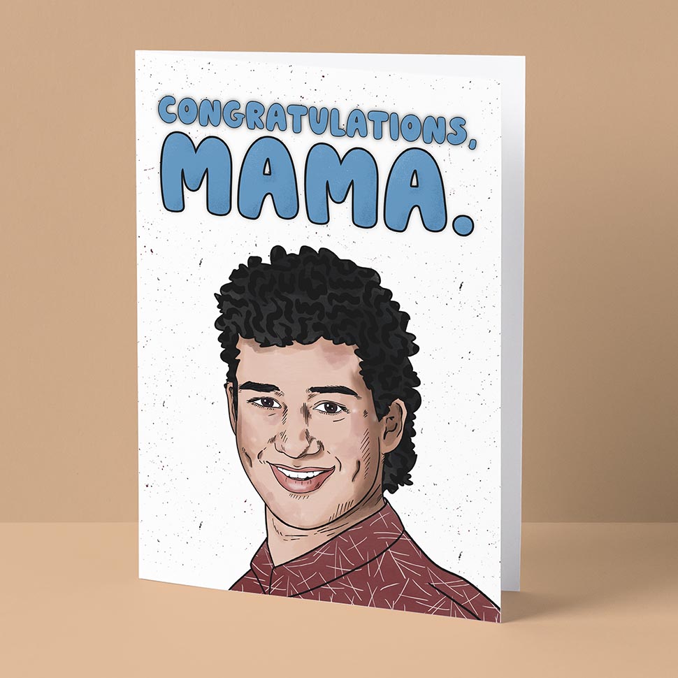 Congratulations Mama Card