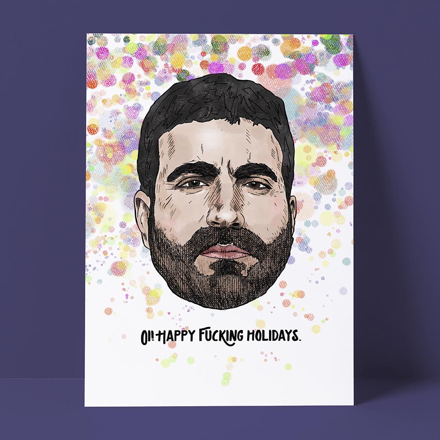 Happy Effing Holidays Card