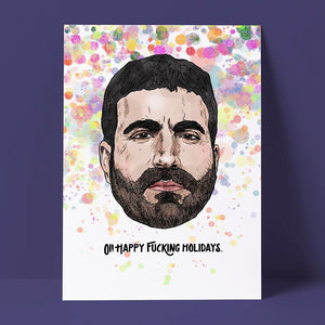 Happy Effing Holidays Card