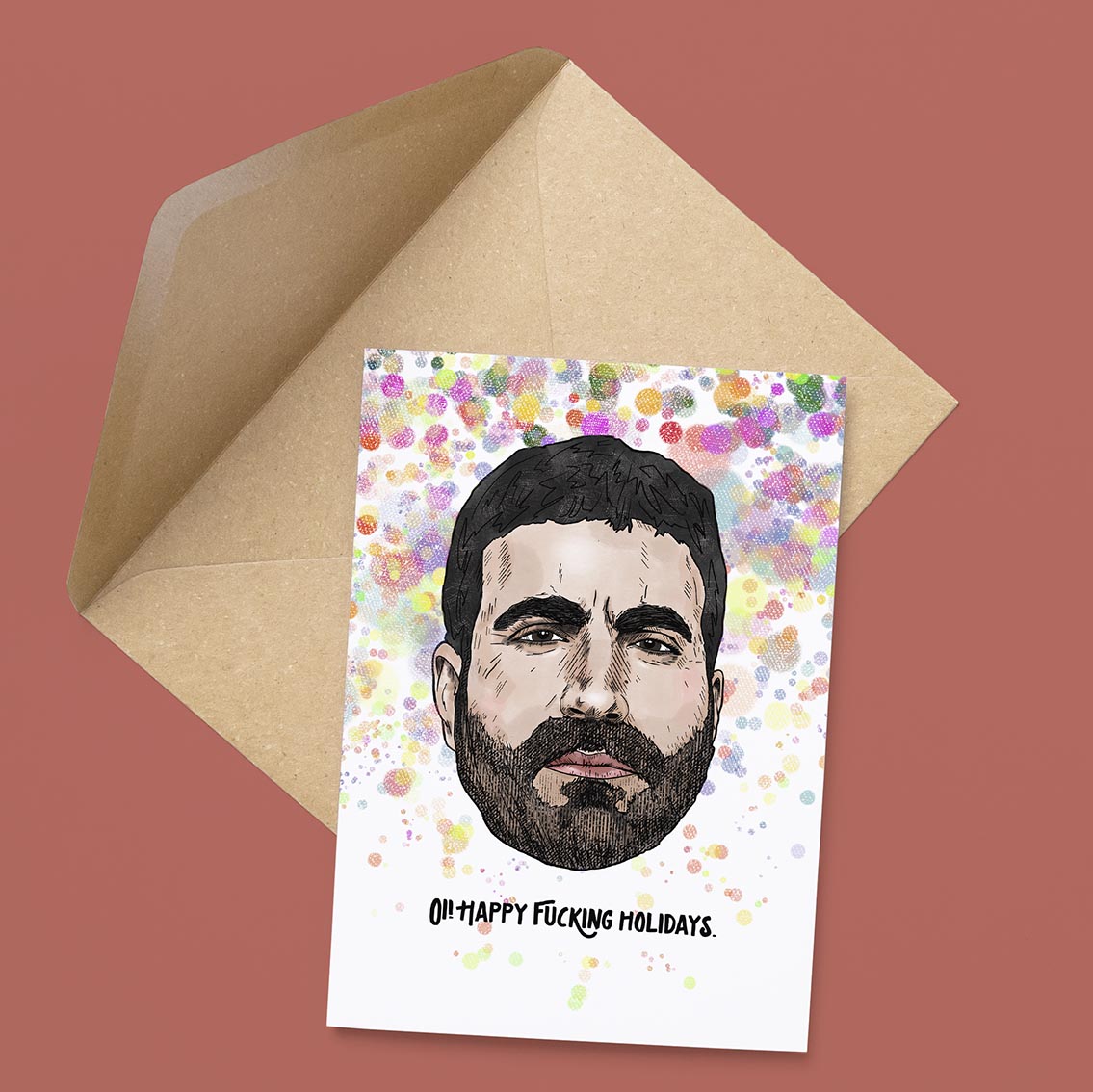 Happy Effing Holidays Card