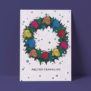 Aretha Franklins Holiday Card