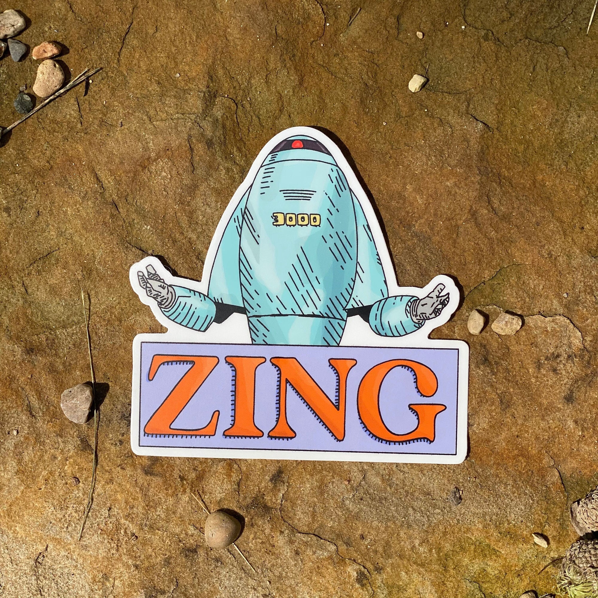 Zingbot Sticker