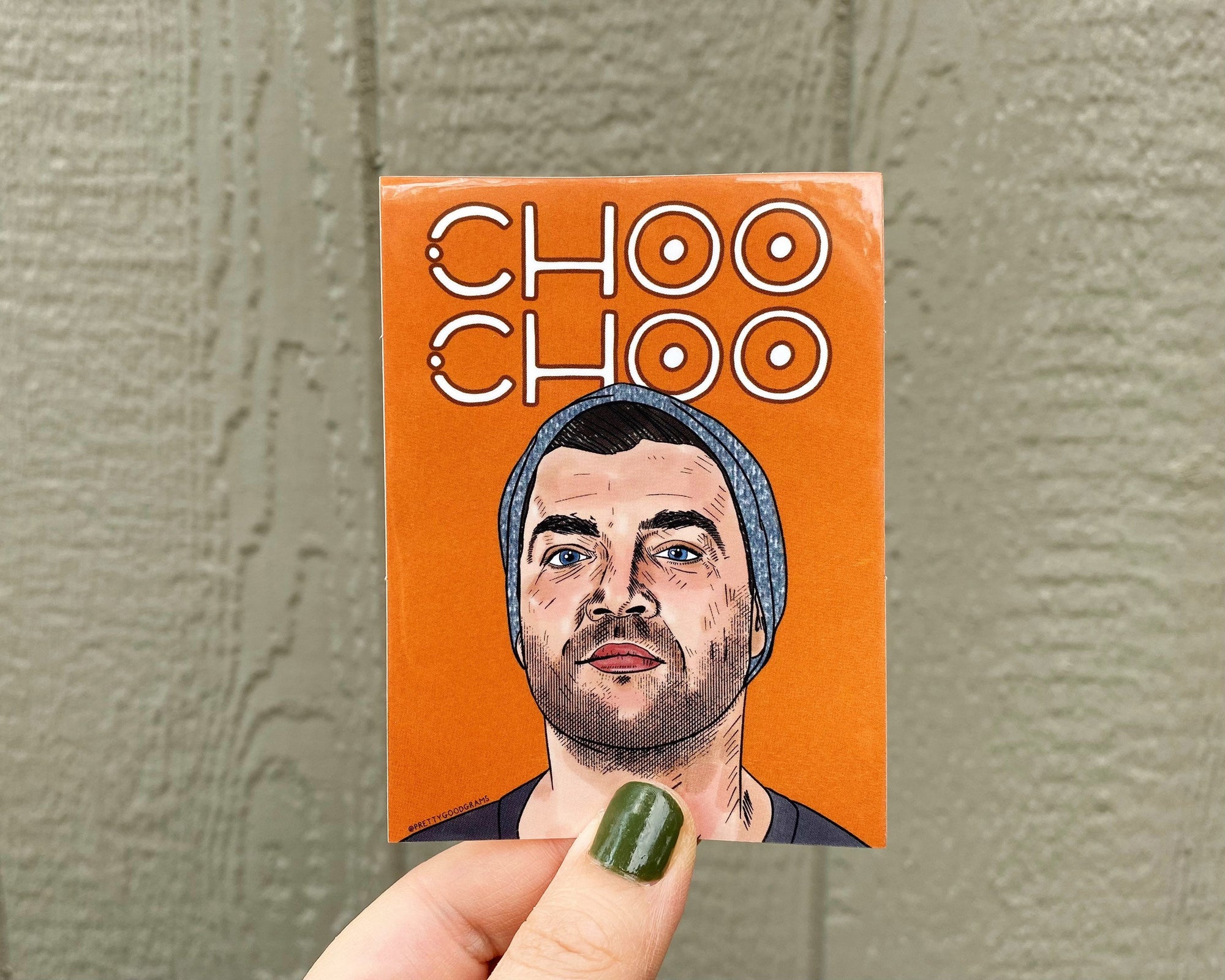 Challenge Choo Choo Sticker