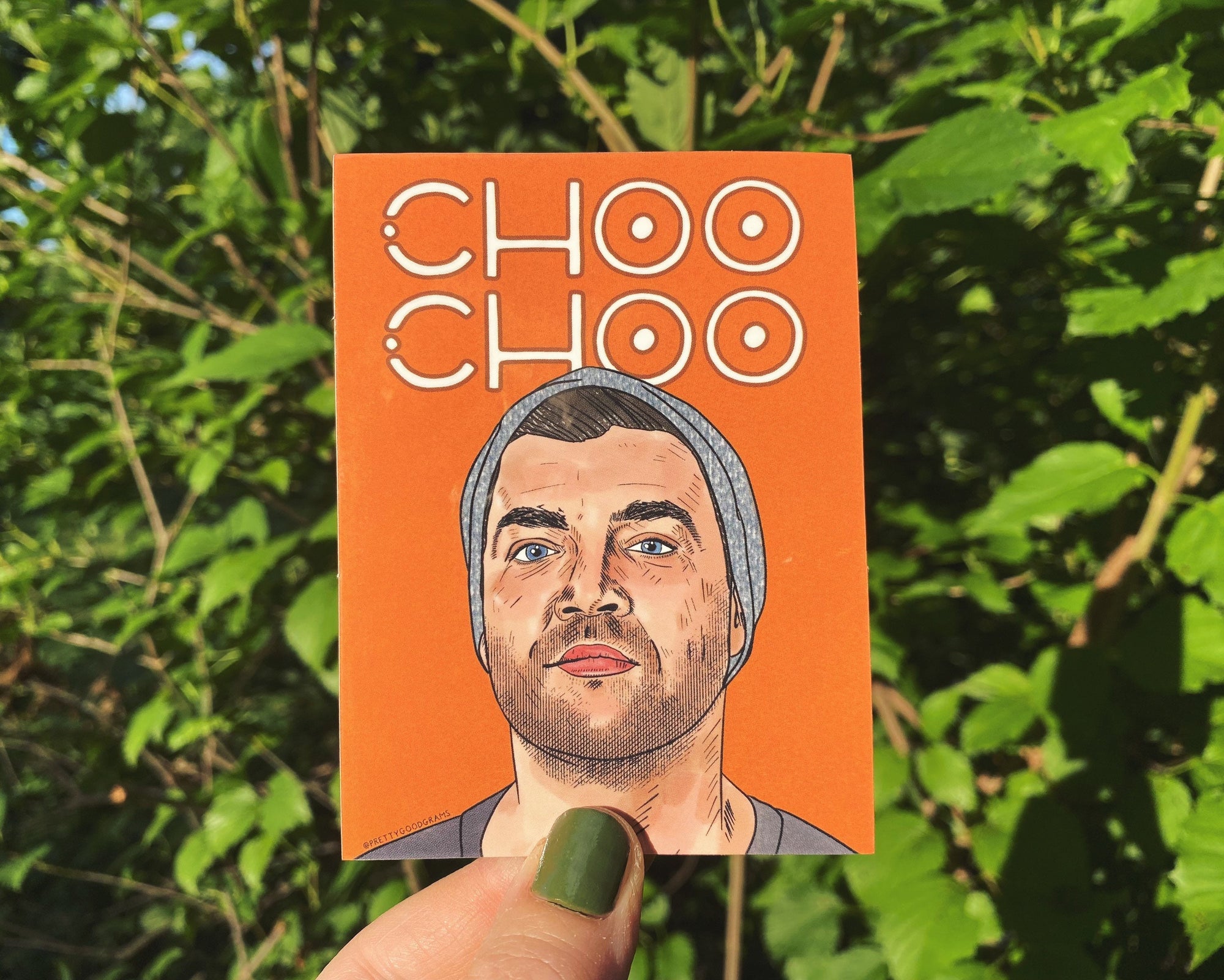Challenge Choo Choo Sticker