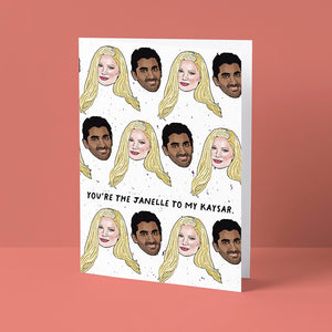 Kaysar and Janelle Card - Two Options!