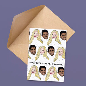 Kaysar and Janelle Card - Two Options!