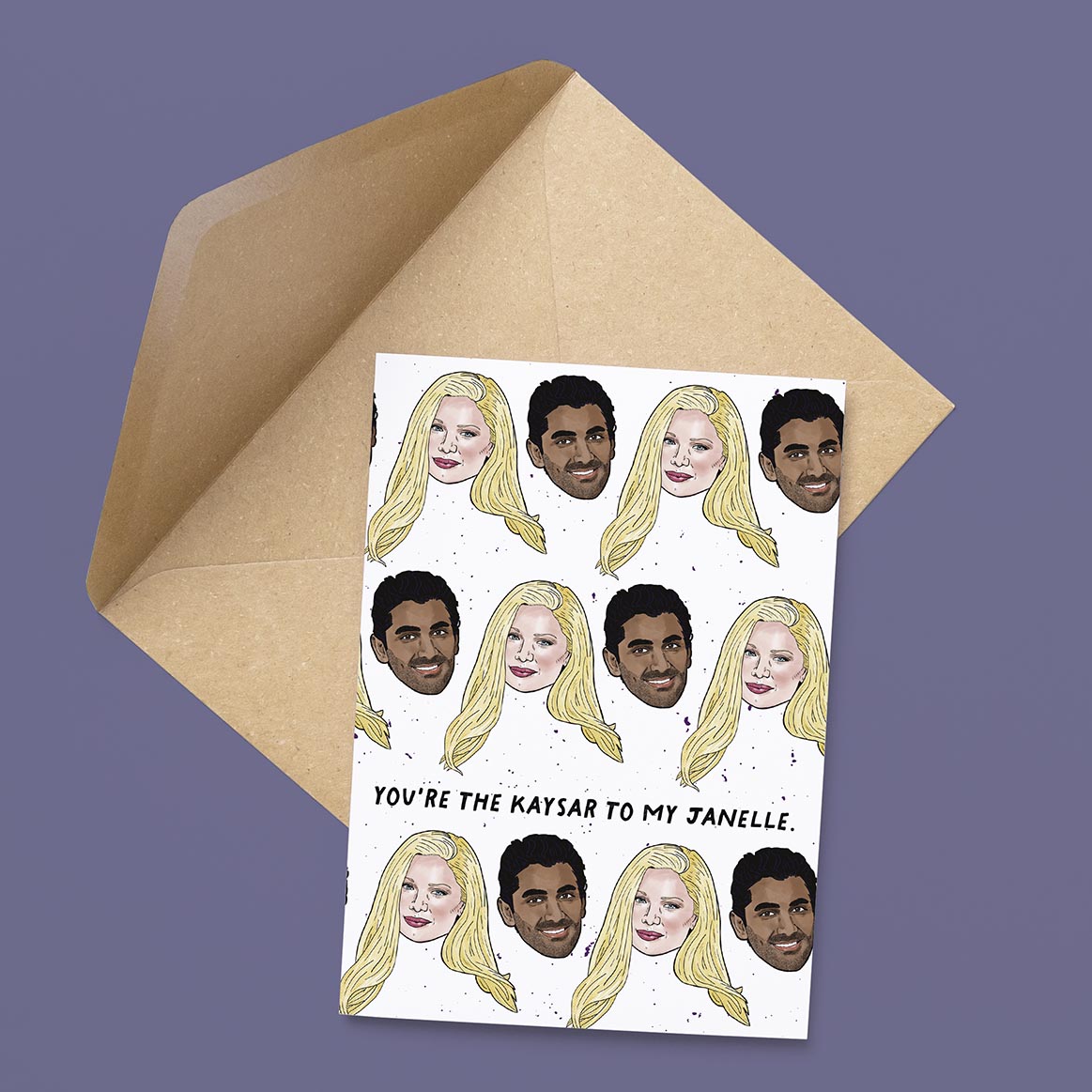 Kaysar and Janelle Card - Two Options!