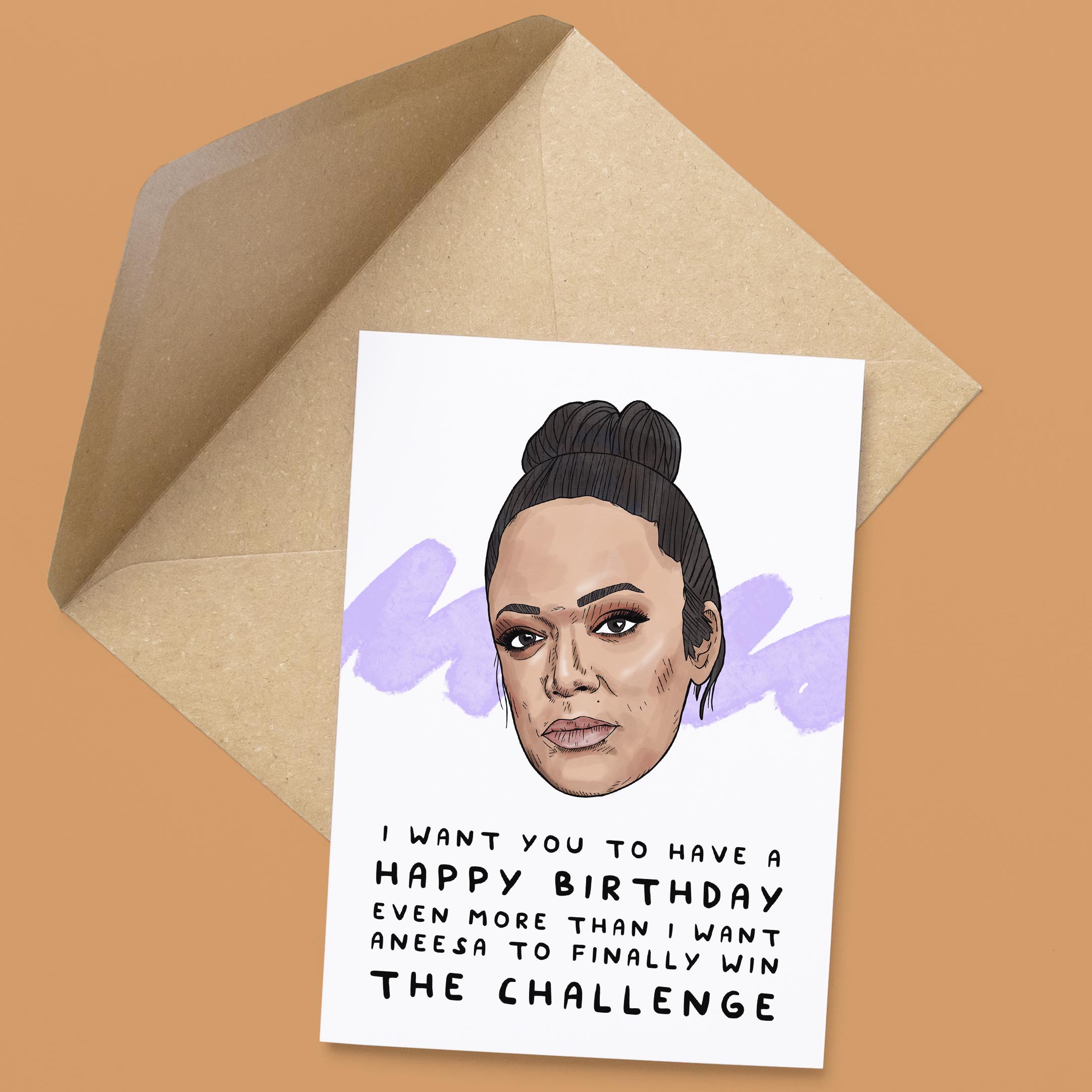 Aneesa Birthday Card