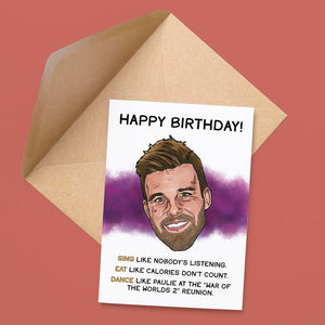 Paulie Birthday Card