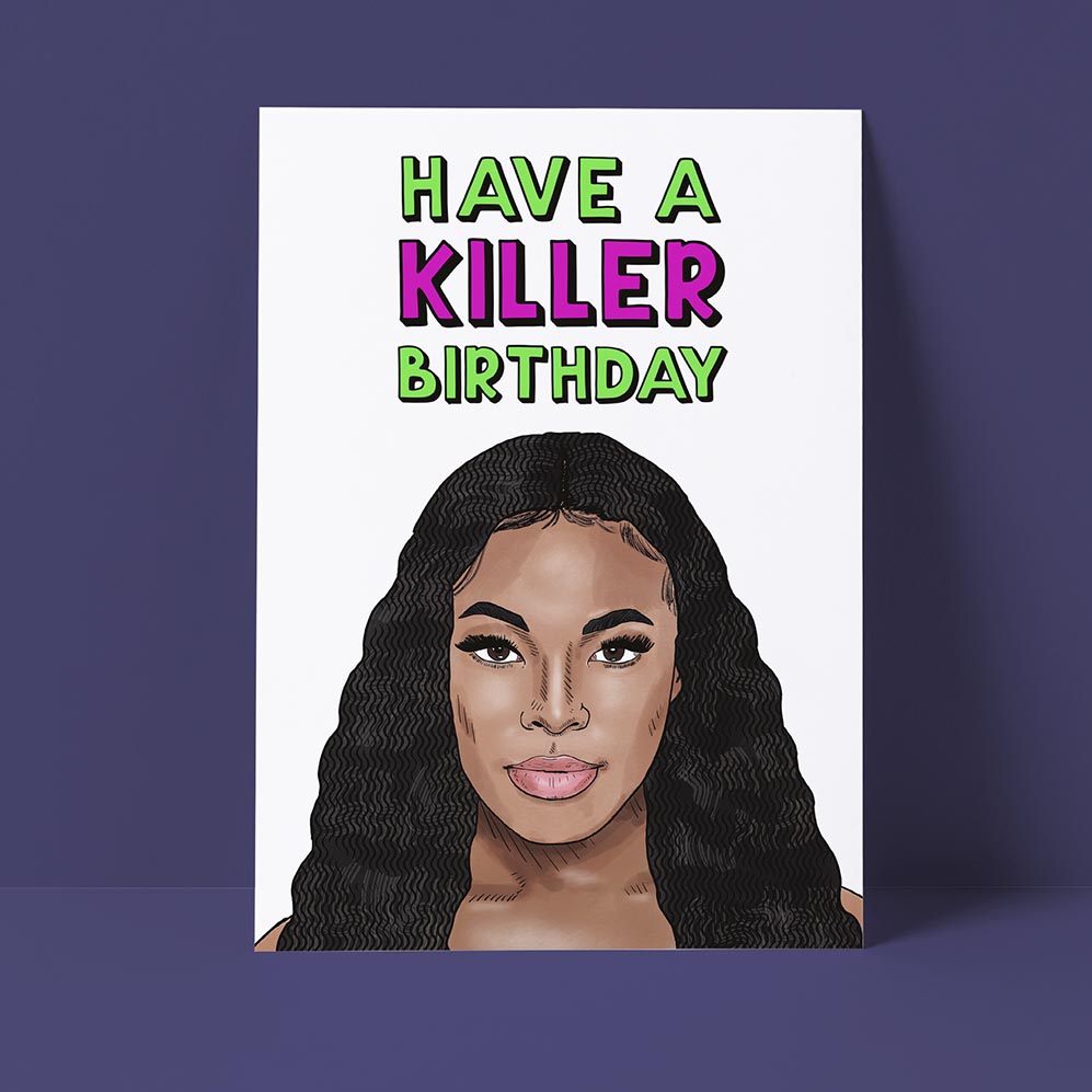Killa Kam Birthday Card