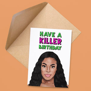 Killa Kam Birthday Card