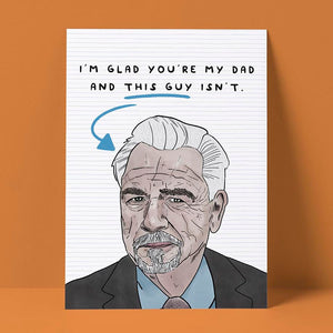 Glad You're My Dad Card