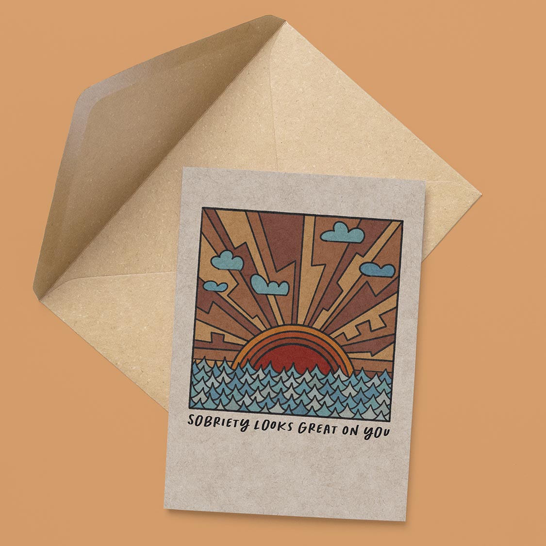 Sobriety Looks Great on You Card