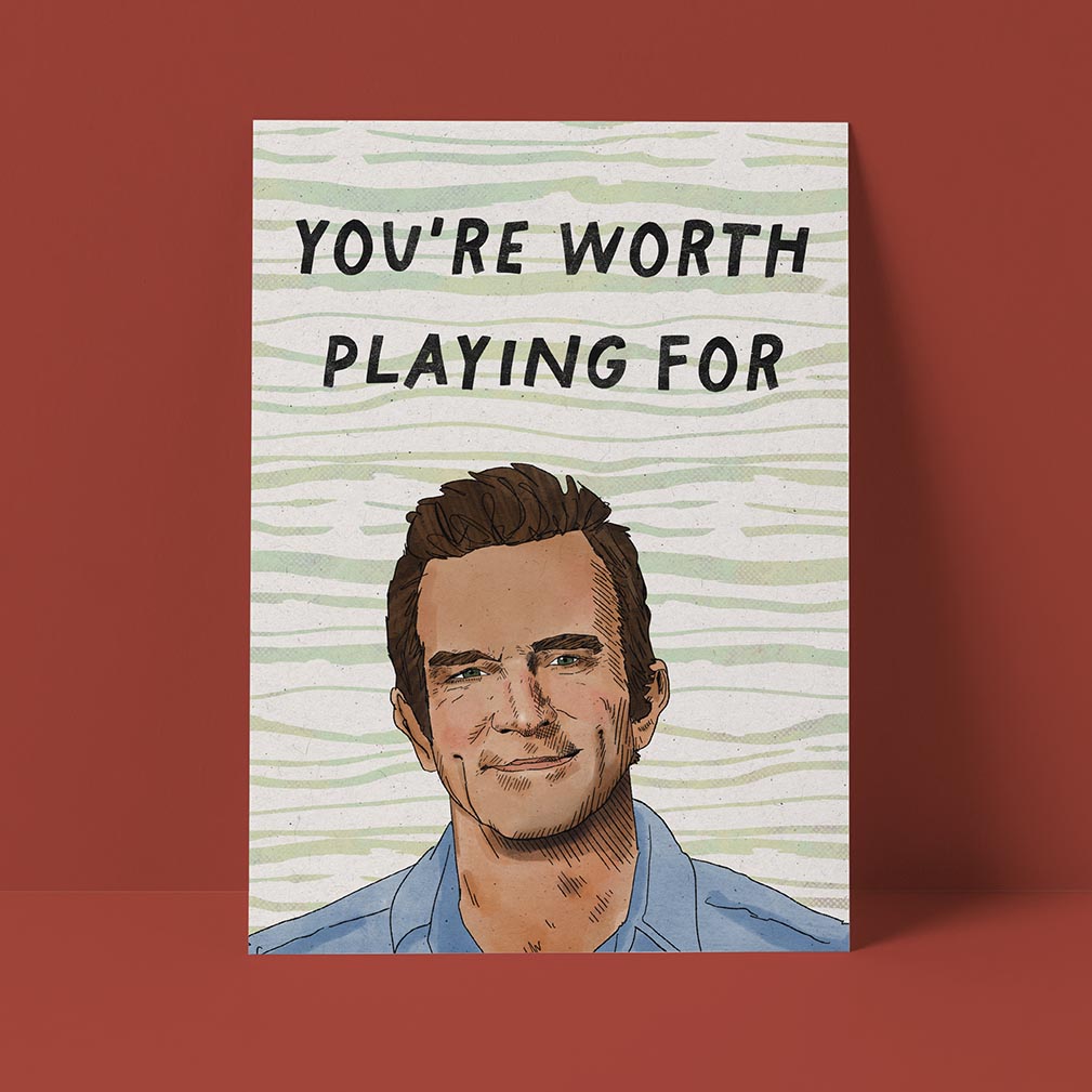 Worth Playing For Card